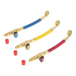 Surieen R134A R410A R22 R12 Refrigeration Charging Hose Set With 7 Inches. Fixed Price $32.99.