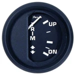 Faria Beede Instruments Euro Black 2" Trim Gauge F/ Johnson/evinrude/suzuki Outb. Fixed Price $44.99.
