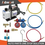 Labwork Air Vacuum Pump Hvac Manifold Gauge Set Combo Cfm And R134A Kit. Fixed Price $82.49.