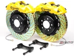 Brembo Front Gt Brake Bbk 6POT Yellow 380X32 Drill F30 328I 335I Xdrive M-sport. Fixed Price $4895.00.