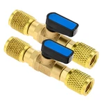 Mtsooning 2PCS Air Conditioner Ball Valve ADAPTER,1/4 Sae Female. Fixed Price $34.99.