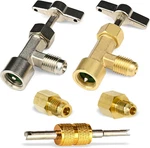 R134A Adapter Fitting Kit ( Self-sealing, And Single Puncture Can Taps, Wi. Fixed Price $24.99.