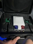 Duoyi DY517A Manifold, Gauge & Hose Set - Black. Fixed Price $200.00.