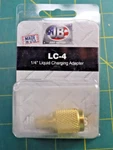 Jb Industries LC-4 Liquid Charging Adapter 1/4". Fixed Price $24.50.