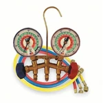 Jb Industries Manifold Gauge, Valves, 22/404/410, Hoses, Model M2-22231. Fixed Price $147.03.