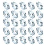 Patikil 50 Pack Double Ear Hose Clamp, Galvanized 20-23MM, Silver. Fixed Price $36.37.