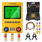 Digital Hvac Manifold Set Refrigeration For R1234YF R134A R410A. Fixed Price $110.00.