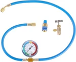 Charge Hose With Gauge For R134A, Car Hvac Refrigerant 42 Inch, Blue. Fixed Price $28.68.