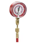 Yellow Jacket 40344 Red Single Test Pressure Gauge (R22/R410A/R404A) W/12" Hose. Fixed Price $60.53.