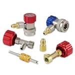 Lichamp Ac R134A Adapters Kit, Quick Couplers With Multisize, Colored. Fixed Price $45.99.