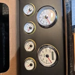 Motor Racing W Pro Series 6 Gauge Set 85MM 3-3/8" Gps Speedometer & T.... Fixed Price $150.00.