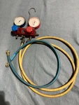 Mac Tools A/c Professional Hvac/r Manifold Set W/ 2 Hoses Fittings. Fixed Price $69.98.