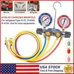 For Yellow Jacket 49968 4-VALVE Test & Charging Manifold Gauges R-22/404A/410A. Fixed Price $236.00.
