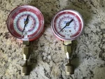 Yellow Jacket GAUGES,3-1/8 In Dia,high SIDE,RED,800 Psi. Fixed Price $39.00.