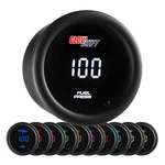 Glowshift 100 Psi Digital Fuel Pressure Gauge Kit W/ Sensor, Color Led 52MM. Fixed Price $119.99.