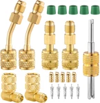 R410A Mini Split Adapters, Charging Vacuum Port Kit With 45. Fixed Price $20.35.
