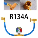 134A Ac Car Air Conditioning Refrigerantor Charging Filling Hose Pressure Gauge. Fixed Price $15.80.