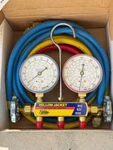 Yellow Jacket 41215 Testing & Charging Manifold Gauges Hoses R12 22 502. Fixed Price $89.00.