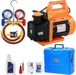 4.5 Cfm Vacuum Pump And Gauge Set,for Mini Split/hvac/auto Systems,manifold. Fixed Price $230.98.
