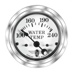Stewart Warner 82477 Wings Electric Water Temp Gauge, White. Fixed Price $77.99.