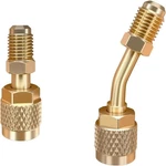 Straight & Angled Adapter, R410A Mini Split 5/16" Female. Fixed Price $9.22.