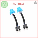 Qiilu 2PCS 9007 To H4 Adapter, Pvc Material, High Heat Resistance, Easy Installa. Fixed Price $13.21.