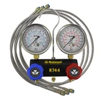 Mastercool 55661 2-VALVE Piston Aluminum Manifold, Oil Gauges. Fixed Price $231.21.