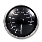 Mgs 52MM 2-1/16" Electrical Oil Temperature Gauge 100 300 F White & Amber Led. Fixed Price $42.74.