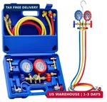Orion Motor Tech Ac Gauge Set, 3-WAY Manifold For R12 R134A R502 R2. Fixed Price $74.78.