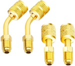Zoizocp R410A Adapter 5/16" Sae Female To 1/4" Flare For Air Conditione. Fixed Price $19.03.