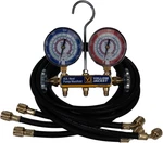 42046 2-VALVE A2L Heat Pump Manifold, Gauges, Hoses. Fixed Price $350.99.
