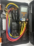 Testo Manifold Gauge Set W Hoses Clamps & Hard Case 0563 1550 Hvac Tested. Fixed Price $299.00.