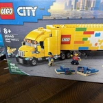 Lego City 60440 Yellow Delivery Truck Complete W/ Box & Instructions. Fixed Price $69.99.