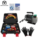 4CFM 1/3HP 3000PSI Air Vacuum Pump Hvac + Refrigerant Kit Manifold Gauge Set. Fixed Price $99.32.