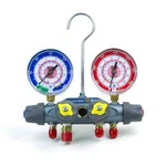Yellow Jacket 49962 4-VALVE Titan Test/charging Manifold, Gauges. Fixed Price $211.07.