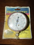 Vintage Nos Yellow Jacket Refrigeration Gauge 49001 Red Pressure 0-500 Psi. Fixed Price $15.99.