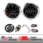 Racetech 85MM Gauge Set 2IN1 Gps Speedometer 120 Mph 4IN1 Multi Function. Fixed Price $161.49.