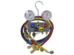 Mastercool 96472 4-WAY 3/8" B/v Manifold Gauge Set W/3-1/4" Hoses W/manual. Fixed Price $187.76.