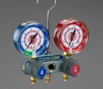 Yellow Jacket 49868 Titan 2-V Manifold Gauges W/60" Bv Hoses R410A/404A/22. Fixed Price $285.64.