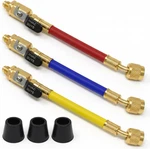 7IN R-410A Hvac Hoses With Ball Valves Kit 3PK Refrigerant 1/4I. Fixed Price $64.44.
