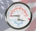 Westwood H25-1 Boiler Tridicator Gauge. 1/4 Center Back Mount 3 Extension. Fixed Price $27.09.