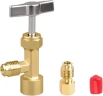 R134A Can Tap,puncture Style Refrigerant Valve With Adapter Fit. Fixed Price $9.72.