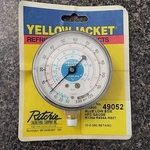 New Yellow Jacket 49052 Side Gauge, 1/2 In Dia, Blue. Fixed Price $35.00.