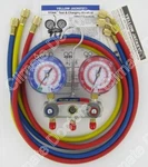 Yellow Jacket 49867 Titan 2-V Manifold Gauges W/ Hoses. Fixed Price $238.98.