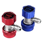 Rogvoc R134A Quick Coupler Adapter, Adjustable Adapters Blue,red. Fixed Price $24.24.