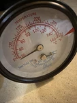 3" Tridicator Boiler Gauge Temperature 60-320 F Pressure 0-75 Psi. Fixed Price $25.00.