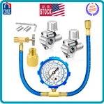 Refrigerator Freon Recharge Hose Kit, R134A/R12/R22, With BPV31 Valves Adapter. Fixed Price $33.85.