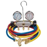 Dayton 4PDF9 Manifold Gauge Set, 2 Valve, 3 Hoses. Fixed Price $95.85.