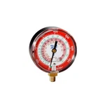Yellow Jacket Mpt 3-1/8" Red Dial Manifold Pressure Gauge 0-800 Psi R-410A. Fixed Price $84.35.