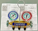 Yellow Jacket, Ritchie Engineering Gauge 2 Valve, RI34 R404 R507, Free Shipping. Fixed Price $175.00.